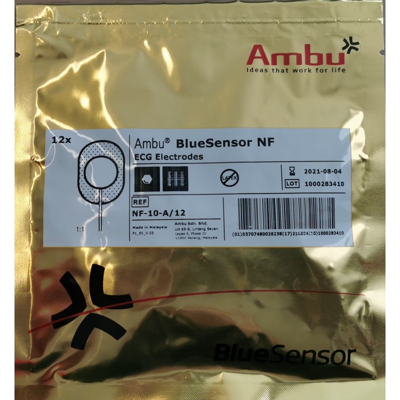 Mini Electrodes Ambu® Blue Sensor NF Diamètre 13mm