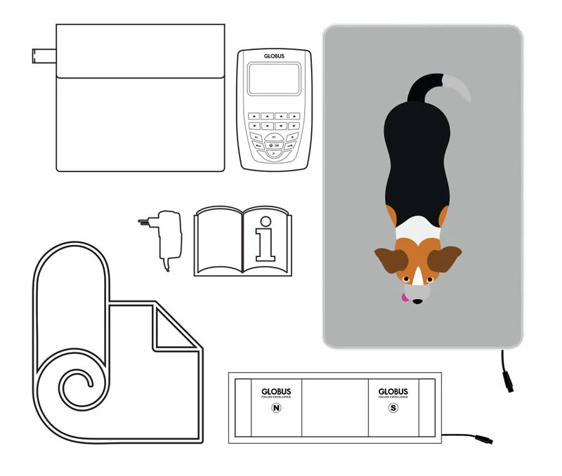 VET MAGNETO - THERAPEUTIC KENNEL EXTENSION mm 44x70, 4 COILS