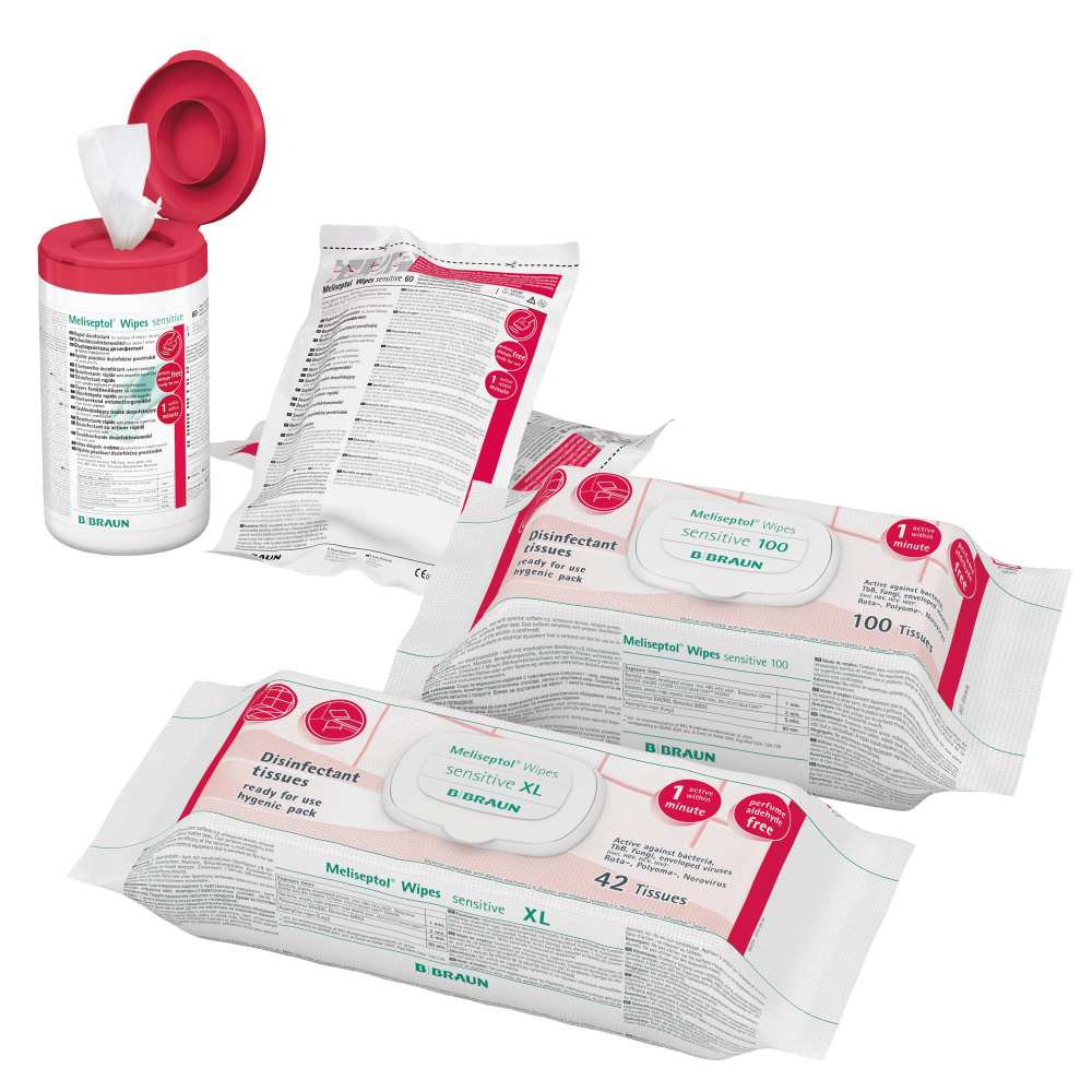 Lingettes Meliseptol® SENSITIVE recharge