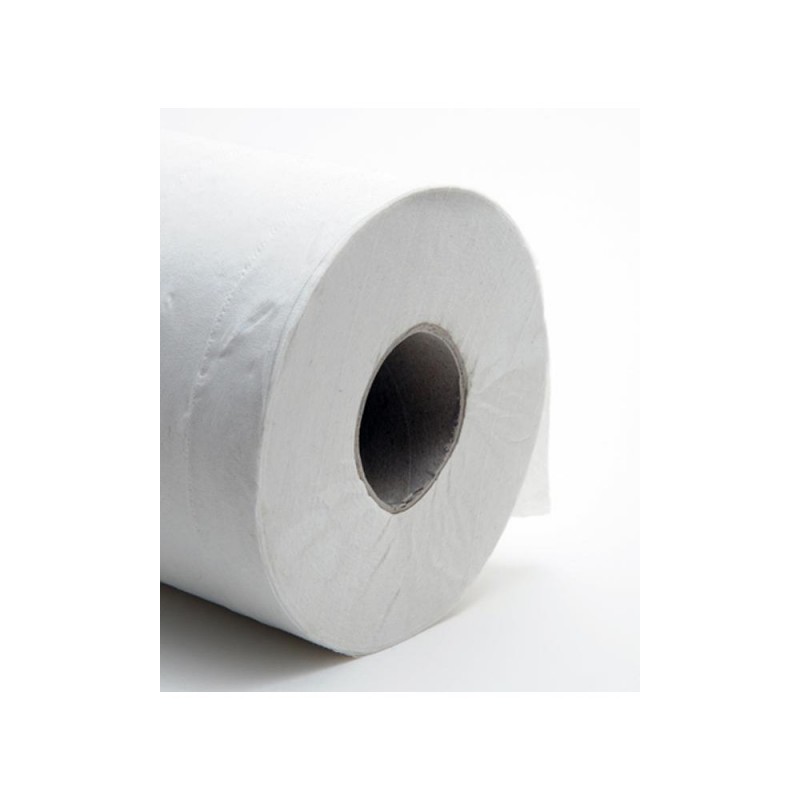 DRAP D'EXAMEN en pulpe de papier blanc 2 plis - largeur 60cm