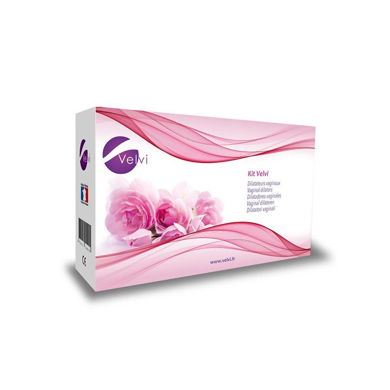 VELVI - kit complet avec 6 dilatateurs vaginaux