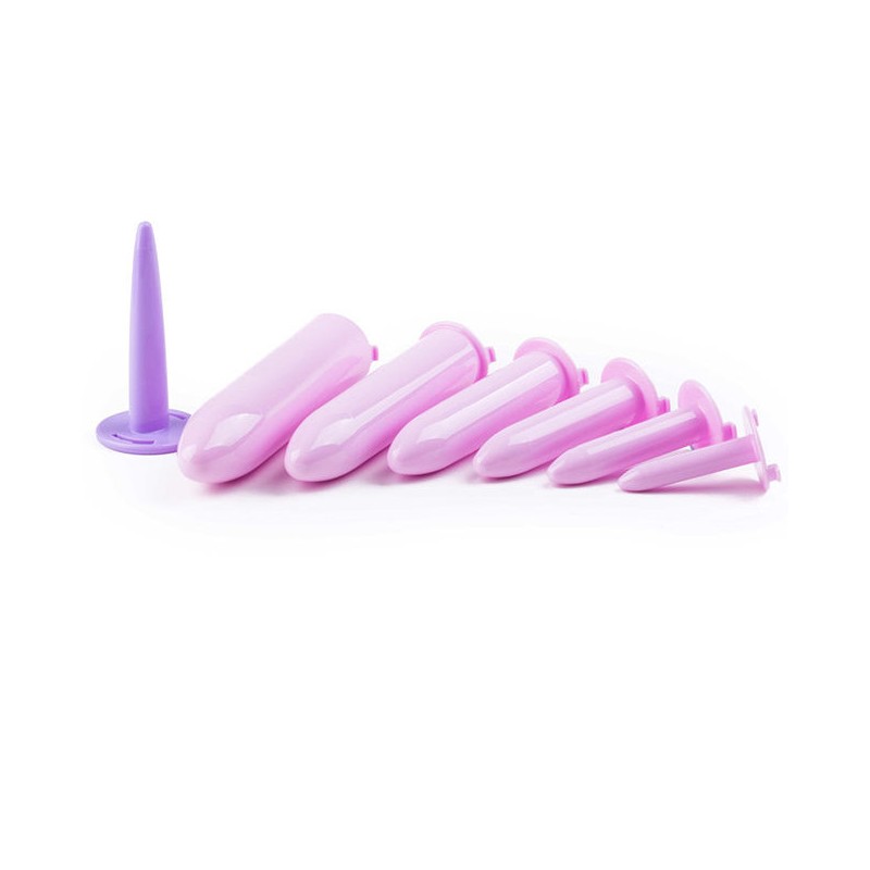 VELVI - kit complet avec 6 dilatateurs vaginaux