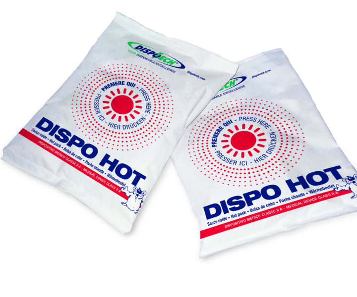 Dispo Hot – 25 compresses chauffantes instantanées pour thermothérapie