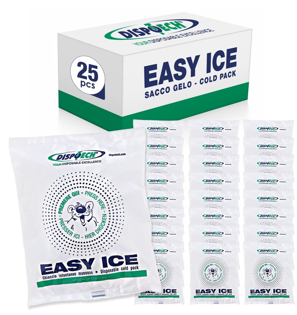 EASY ICE – 25 compresses chauffantes instantanées pour thermothérapie (copie)