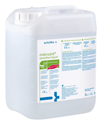 Désinfectant sans alcool pour surfaces mikrozid sensitive liquid, 5 l