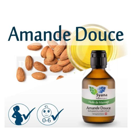 Huile d’Amande Douce Bio 200ml