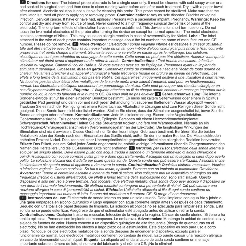 Sonde Vaginale - Ovoline I