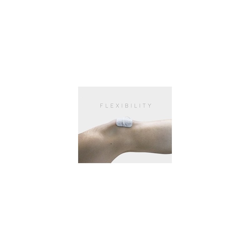 4 électrodes carrées 5x5cm, SNAP