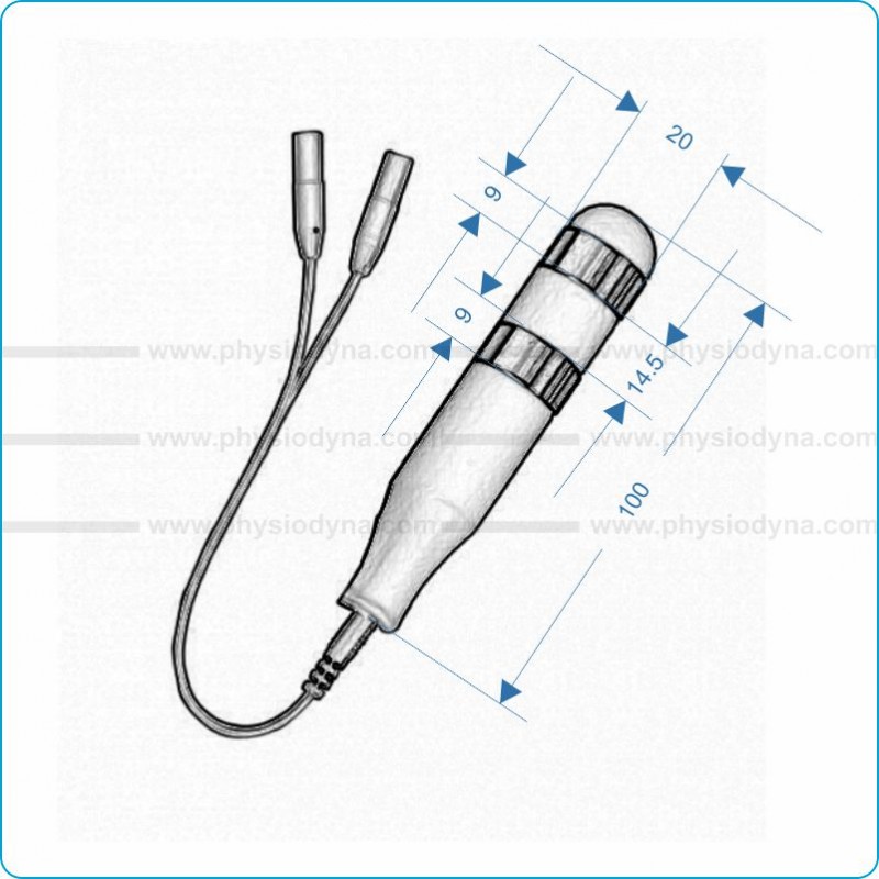 Sonde Vaginale atrésique - 116-BO-1 - 20 mm 2 bagues