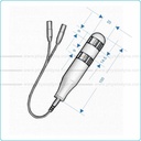 Sonde Vaginale atrésique - 116-BO-1 - 20 mm 2 bagues