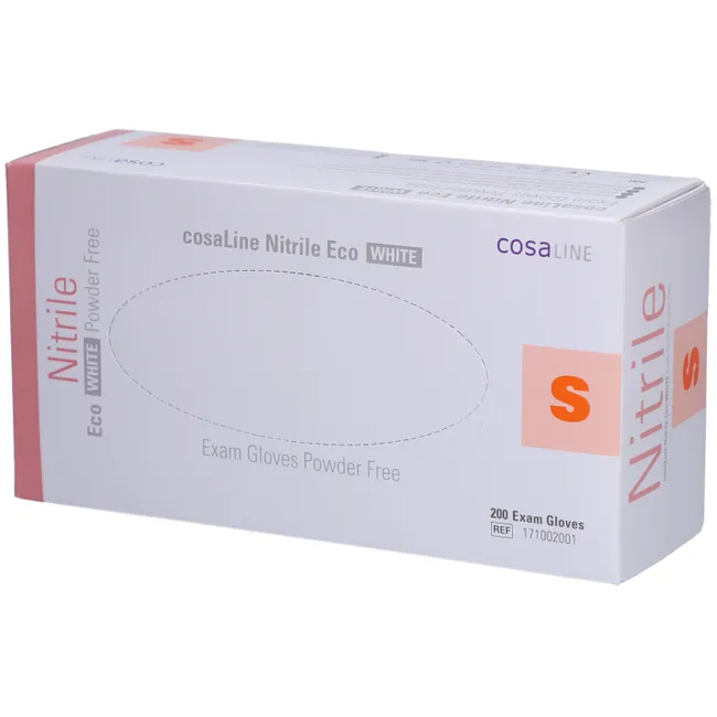 Boîte de 200 gants nitrile bleus Taille S non poudrés