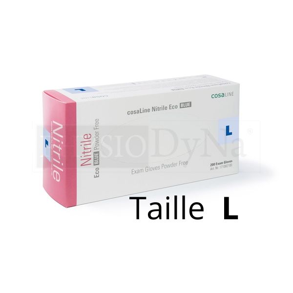 Boîte de 200 gants nitrile bleus Taille S non poudrés (copie)