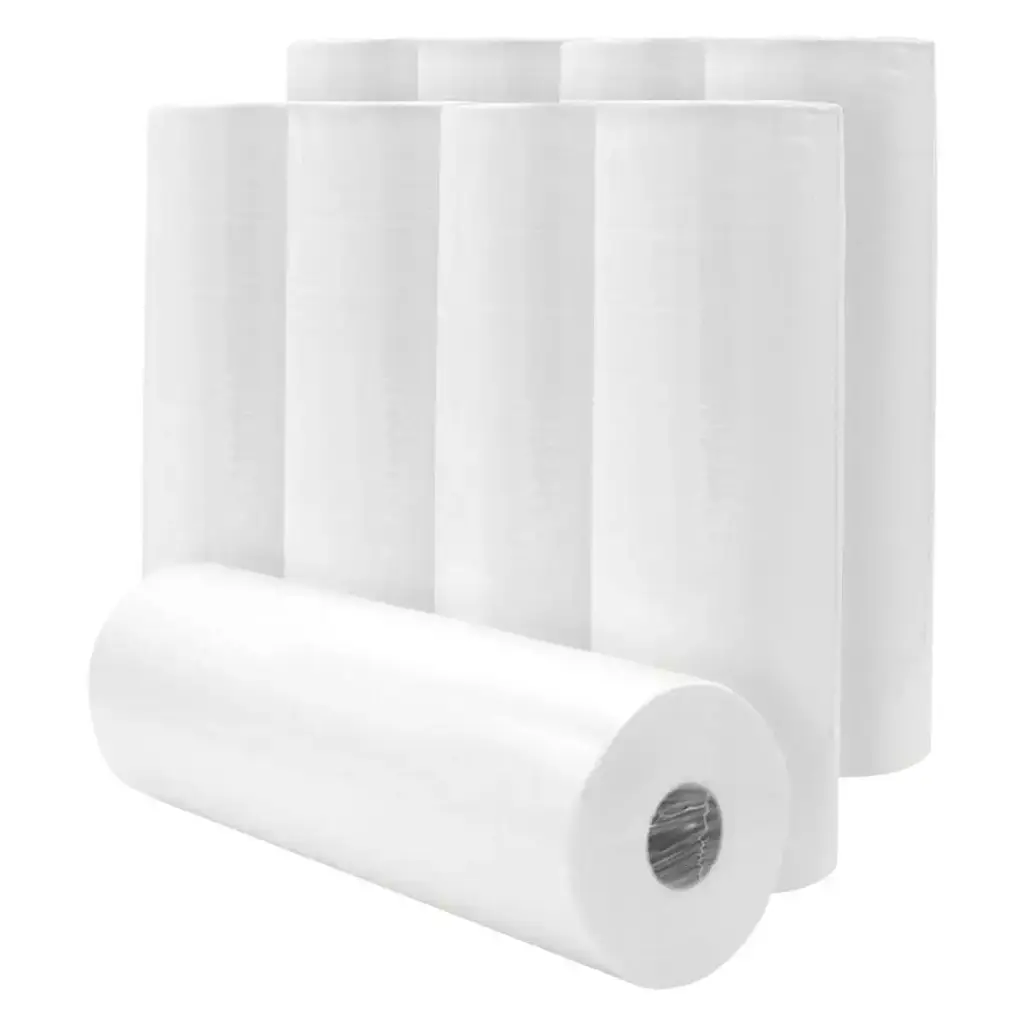 Drap d'examen largeur 59cm en papier cellulose 9 rouleaux