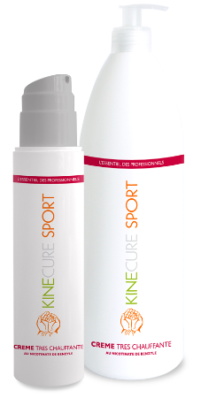 Crème de massage très chauffante - KINECURE 1L