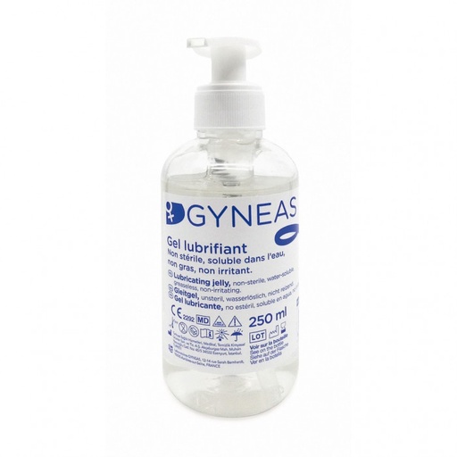 [71436] Gel endocavitaire GYNEAS 250ml avec poussoir (pompe)