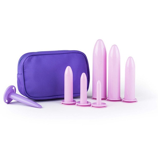 [VELVIA1] VELVI - kit complet avec 6 dilatateurs vaginaux 