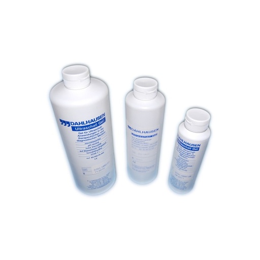 [93.050.00.425] Gel pour ultrasons et échographies Dahlhausen 250 ml 