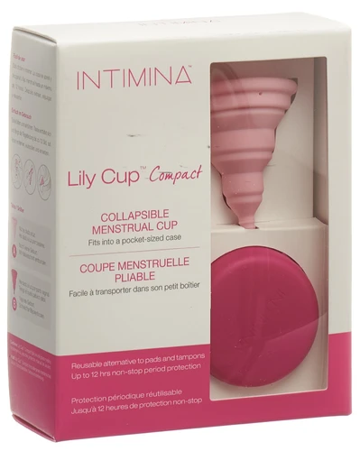[44876] Coupe menstruelle Lily CUP INTIMINA  taille A (S) compacte